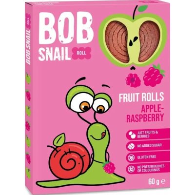 Bob Snail Šnek BOB jablko-malina 60 g – Zbozi.Blesk.cz