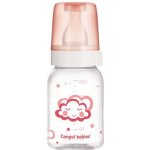 Canpol Babies skleněná láhev růžová 120 ml – Zboží Mobilmania