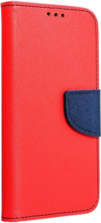 Fancy Diary flipové Asus Zenfone2 ZE551, červená/modrá