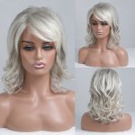 Paruka z pravých a umělých vlasů Daenerys ledová blond – Zboží Mobilmania