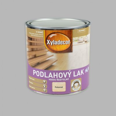 Xyladecor Podlahový lak 2,5 l bezbarvý polomatný – Zboží Mobilmania