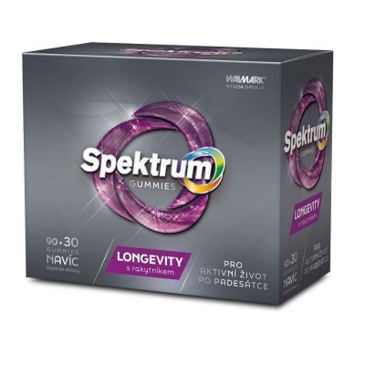 Walmark Spektrum Gummies Longevity 90+30 tablet Promo 2022 – Sleviste.cz