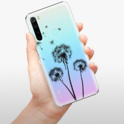 Pouzdro iSaprio - Three Dandelions Xiaomi Redmi Note 8 černé – Zbozi.Blesk.cz