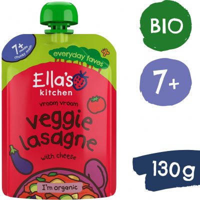 Ella's Kitchen BIO Zeleninové lasagne se sýrem 130 g – Zboží Mobilmania