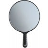 Kosmetické zrcátko Xanitalia zrcadlo jednostranné černé s ručkou 19,5 cm