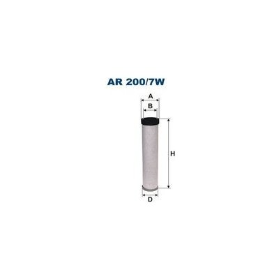 Filtr - sekundární vzduch FILTRON AR 200/7W – Hledejceny.cz