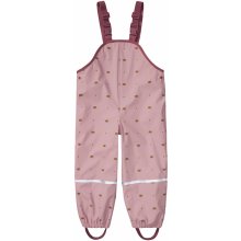 Lupilu Dívčí nepromokavé kalhoty vzorovaná světle růžová
