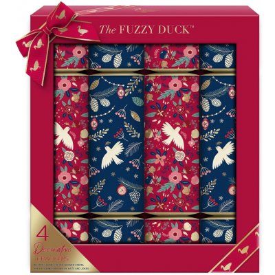 Baylis & Harding The Fuzzy Duck Cranberry sprchový gel 30 ml + sprchový krém 30 ml + krém na ruce 30 ml + tělové mléko 30 ml – Hledejceny.cz