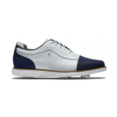 FootJoy Traditions Wmn Bílá/Navy Waterproof – Zboží Mobilmania