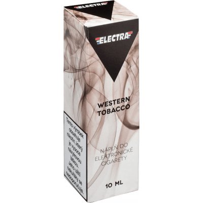 Ecoliquid ELECTRA Western Tobacco 10 ml 16 mg – Zbozi.Blesk.cz