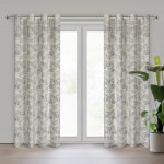 EUROFIRANY ZÁVĚS NA KROUŽCÍCH MIRA 140X250 CM VZOROVANÁ – Hledejceny.cz