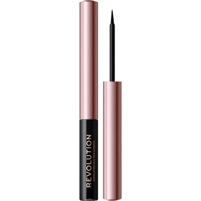 Revolution Oční linka Super Flick Liquid Eyeliner Black 2,4 ml – Zboží Dáma Revolution Oční linka Super Flick Liquid Eyeliner Black 2,4 ml – Zboží Dáma
