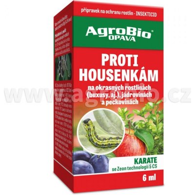 AgroBio Přípravek k hubení savého a žravého hmyzu KARATE Zeon 5 SC 6 ml – Hledejceny.cz