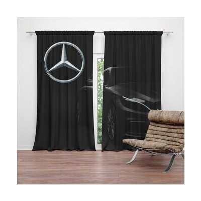 Sablio Závěs Logo 6 Auto: 2ks 140x250cm – Hledejceny.cz