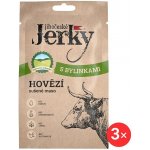 Jihočeské Jerky Hovězí s bylinkami 3 x 20 g – Sleviste.cz
