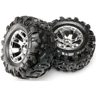 Traxxas kolo 3.8" disk Geode stříbrný S17 pneu Canyon AT 2 – Zboží Mobilmania