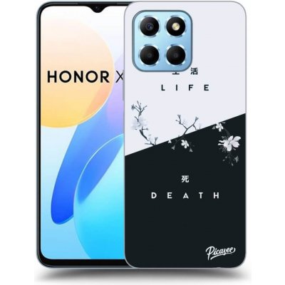 Pouzdro Picasee silikonové Honor X6 - Life - Death černé – Zboží Mobilmania