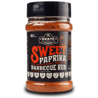 GrateGoods BBQ koření Sweet Paprika Premium BBQ 180 g