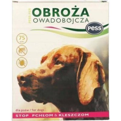 PESS Pess-Per obojek proti klíšťatům a blechám pro psy bez zápachu 75 cm – Hledejceny.cz