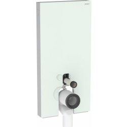 Geberit Monolith Sanitární modul pro stojící WC, 101 cm, spodní přívod vody, mátově zelená 131.002.SL.5