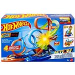 Mattel Hot Wheels Dráha vertikální osmičková herní set s autíčkem – Zboží Dáma