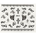 Samolepky na nehty 3D JH013 – Hledejceny.cz