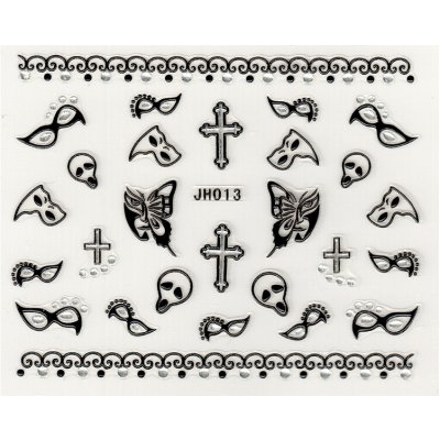 Samolepky na nehty 3D JH013 – Hledejceny.cz