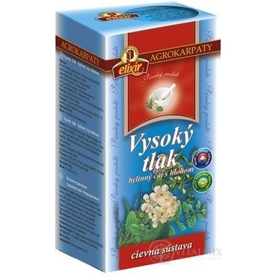 AGROKARPATY VYSOKÝ TLAK čaj s hlohem bylinný čaj čistý přírodní produkt 20 x 2 g – Zbozi.Blesk.cz