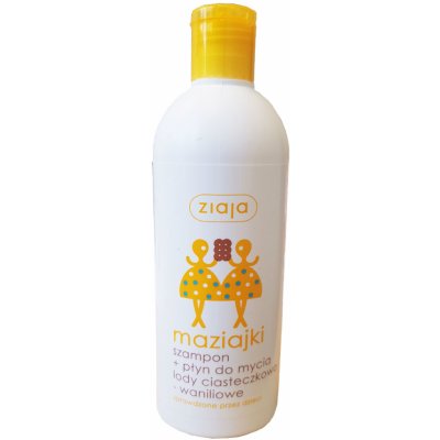 Ziaja Kids Cookies 'n' Vanilla Ice Cream sprchový gel a šampon 2 v 1 400 ml