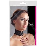 Cottelli Collection Ozdobný krajkový obojek se šněrováním – Hledejceny.cz