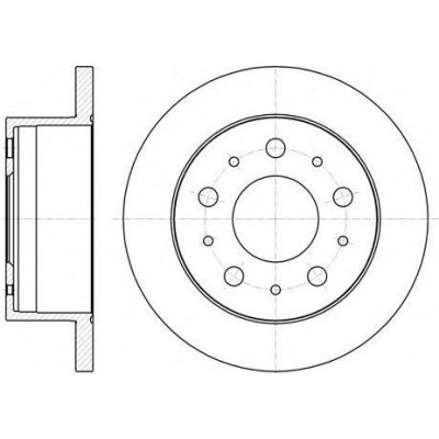 REMSA Brzdový kotouč - 280 mm RMS 61056.00