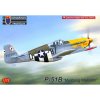 Sběratelský model Kovozávody Prostějov P 51B Malcolm model letadla 1:72