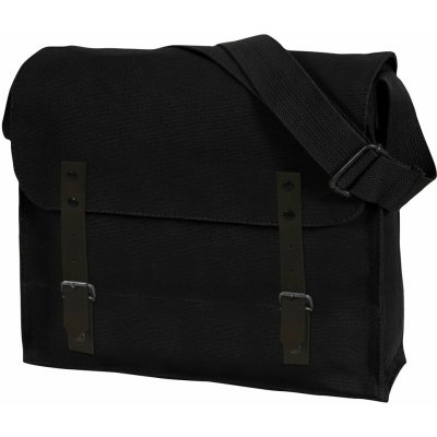 Taška přes rameno bavlněná ČERNÁ – Zboží Dáma