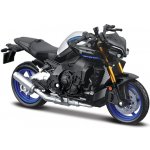 Maisto Motocykl Yamaha MT10 SP stříbrnočerná 1:18 – Sleviste.cz
