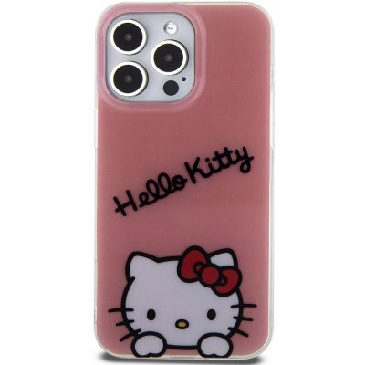 Hello Kitty iPhone 15 Pro MAX IML Daydreaming Logo růžové HKHCP15XHKDSP