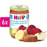 Hipp Bio Červená řepa s jablky a hovězím masem 6 x 220 g – Hledejceny.cz