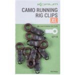 Korum Převleky na Závěsku Camo Runnig Rig Clips Small 8 ks – Hledejceny.cz