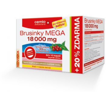 Cemio Brusinky Mega 18000 mg 60 kapslí