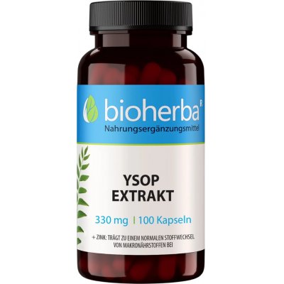 Bioherba Extrakt z yzopu 330 mg 100 kapslí – Hledejceny.cz