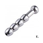 Bdsm-Bondage-Shop Kratší nerezový tvarovaný urinální katetr NUK01 Provedení E 08595729778375 – Zboží Dáma