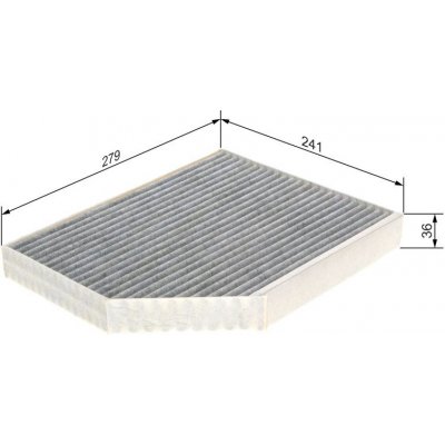 Kabinový filtr BOSCH (BO 1987432369) | Zboží Auto