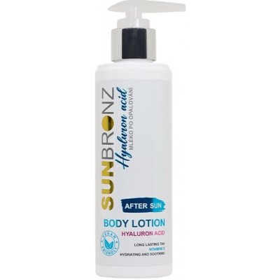 SUN BRONZ Mléko po opalování s kyselinou hyaluronovou 200 ml – Zbozi.Blesk.cz