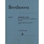 Ludwig van Beethoven Complete Songs 2 noty na zpěv, klavír – Hledejceny.cz