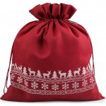 Prima-obchod Vánoční dárkový pytlík 30x35 cm, barva 4 14 modrá tmavá – Hledejceny.cz