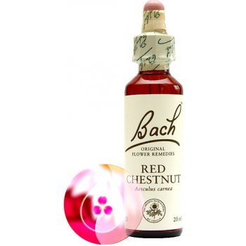 Bachovy květové esence Kaštan červený Red Chestnut 20 ml