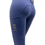 Zateplené jezdecké legíny s gripem BLACK – Sleviste.cz