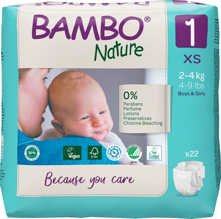 Untraco Bambo Nature 1 2-kg 4 ks