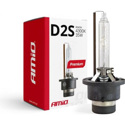 Xenonová výbojka D2S 4300°K 35W PREMIUM, Amio – Sleviste.cz