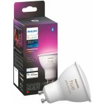 Philips Hue 8719514339880 LED žárovka 1x5W GU10 350lm 2000-6500K Bluetooth, stmívatelná, White and Color Ambiance, bílá – Sleviste.cz