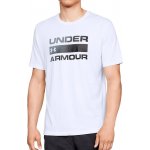 Under Armour TEAM ISSUE WORDMARK SS bílé 1329582-100 – Zboží Mobilmania